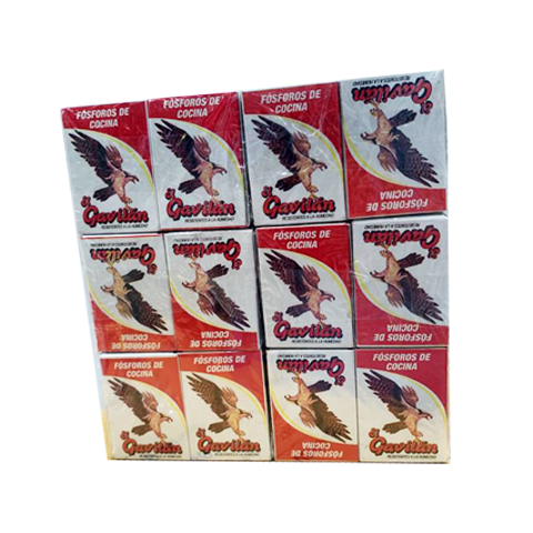 Fósforos Gavilán 10 cajetillas